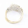 Picture of 18k Two Tone Gold Diamond Wrap Ring