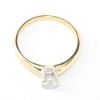 Picture of 14k Yellow Gold Diamond Solitaire Ring