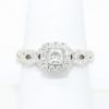 Picture of 14k White Gold Brilliant Diamond Ring