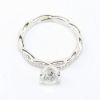 Picture of 14k White Gold Brilliant Diamond Ring