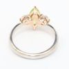 Picture of 14k Two Tone Gold Marquise Peridot & Diamond Ring