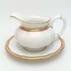 Picture of Red Gravy Boat with Underplate