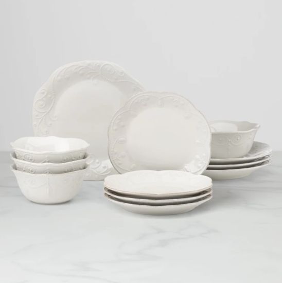 Picture of New 12-Piece Dinnerware Set