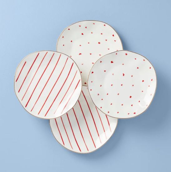 Picture of New 4-Piece Dessert Plate Set