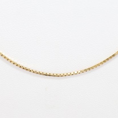 Picture of 14k Yellow Gold Thin Box Chain