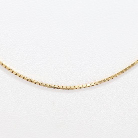 Picture of 14k Yellow Gold Thin Box Chain
