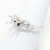 Picture of 14k White Gold Diamond Semi-Mount Ring