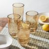 Picture of New Tall Amber Tumblers, Set of 4