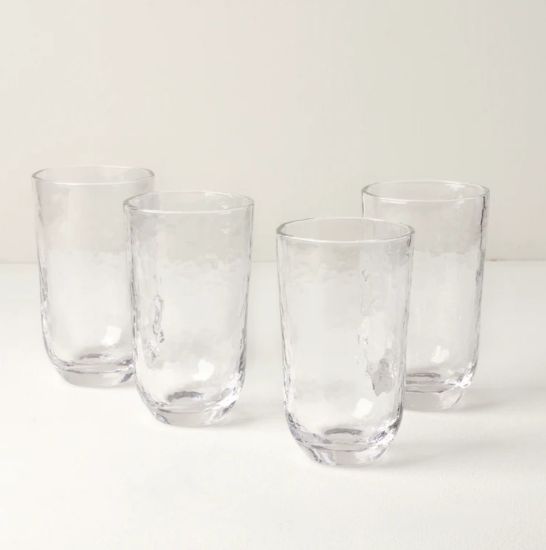 Picture of New Tall Clear Tumblers, Set of 4