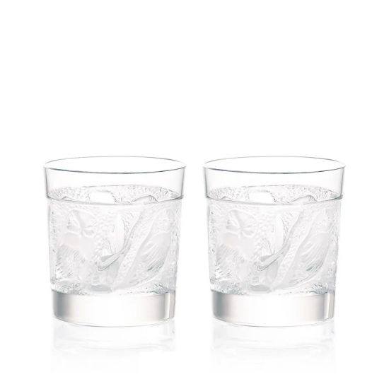 Picture of Owl Pair of Old Fashioned Tumblers