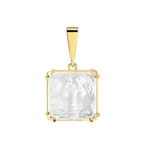 Picture of Arethuse Pendant, Clear Crystal, 18k Gold Plated