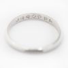 Picture of Thin Platinum Diamond Ring Band