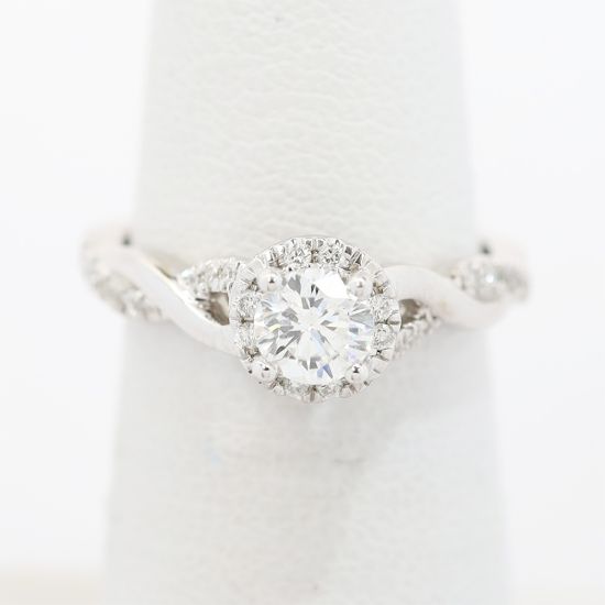 Picture of 14k White Gold Diamond Ring