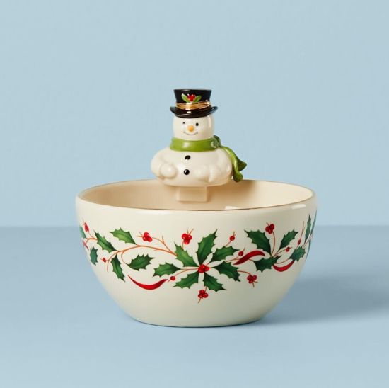 Picture of New Snowman Figural Bowl