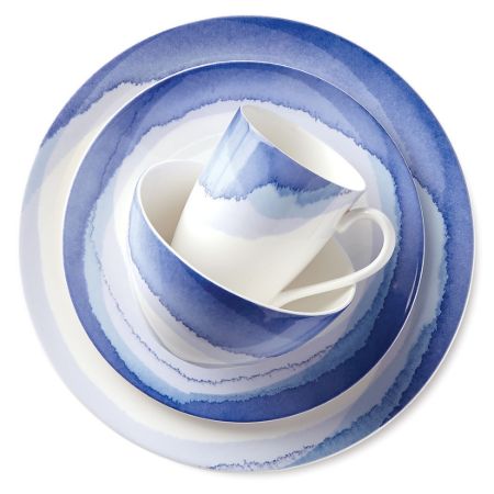 Picture for pattern Indigo Watercolor, Stripe