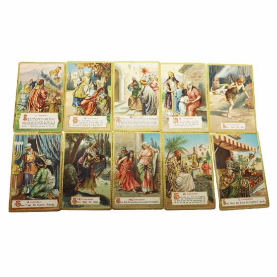 Picture of Ten Commandments Postcard Set