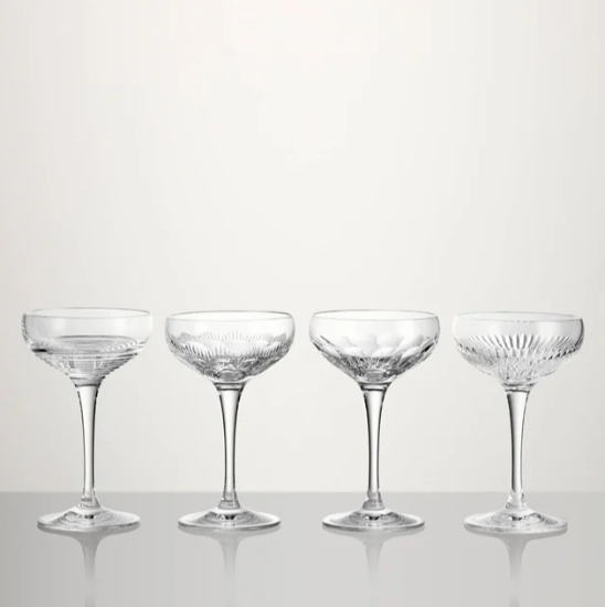 Picture of New Coupe, 4oz, Set of 4 Mixed