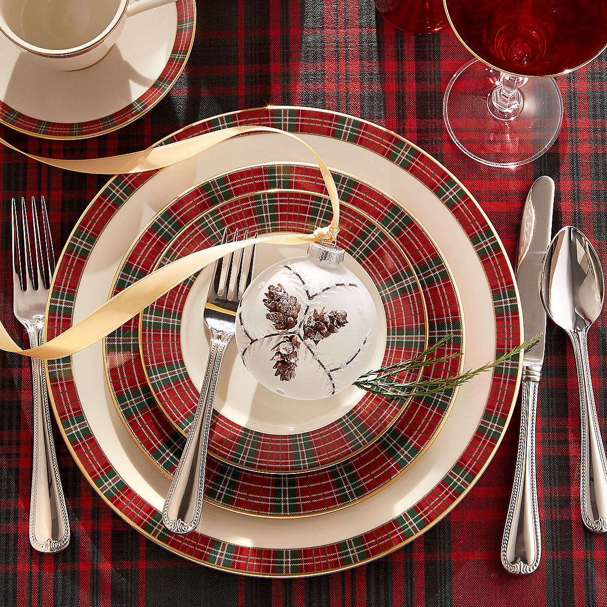 Show products in the Winter Greetings, Plaid pattern