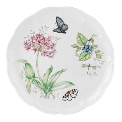 Picture of New Dinner Plate, Blue Butterfly