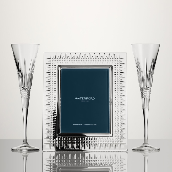 Picture of New Picture Frame, 5x7 & Toasting Flutes, Set of 2