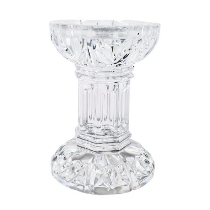 Picture of 'Bethany' Pillar Candle Holder and Globe