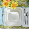 Picture of New 12-Piece Dinnerware Set, Square