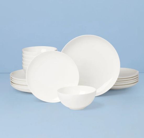 Picture of New 18-Piece Dinnerware Set, Coupe