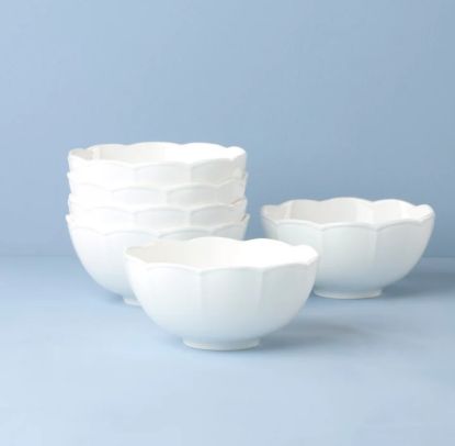 Picture of New Set of 6 All-Purpose Bowls, Scallop
