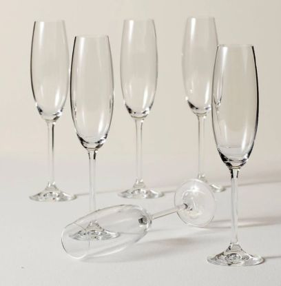 Picture of New Classic Champagne Flutes, Set of 6