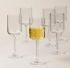 Picture of New Straight Sided White Wine Glasses, Set of 6