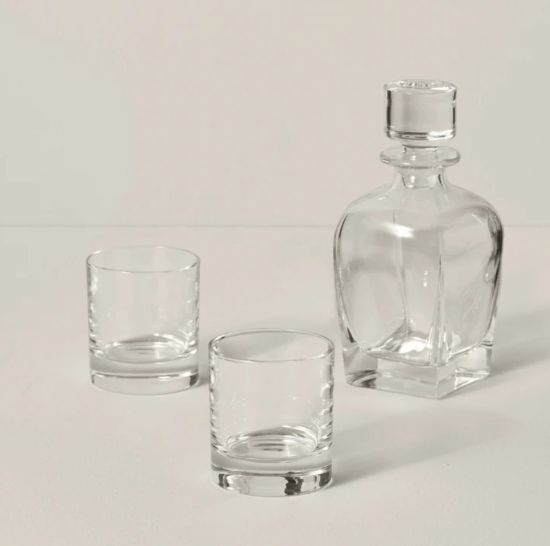 Picture of New 3-Piece Decanter & Glass Set