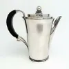 Picture of Four Piece Sterling Silver Pyramid Coffee Set and Tray