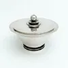 Picture of Four Piece Sterling Silver Pyramid Coffee Set and Tray