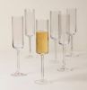 Picture of New Straight Sided Champagne Flutes, Set of 6