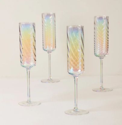Picture of New Champagne Flutes, Set of 4