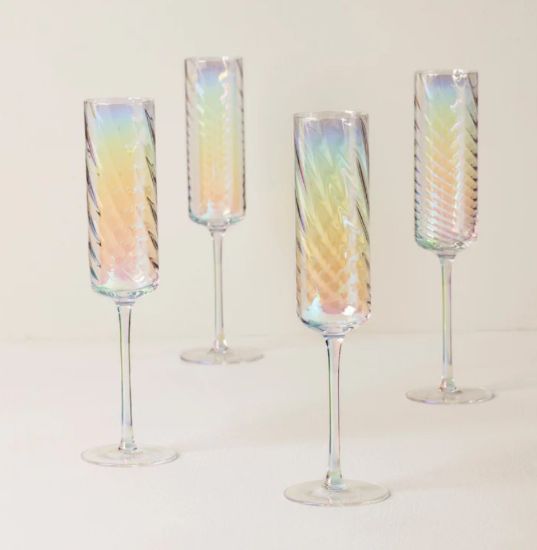 Picture of New Champagne Flutes, Set of 4