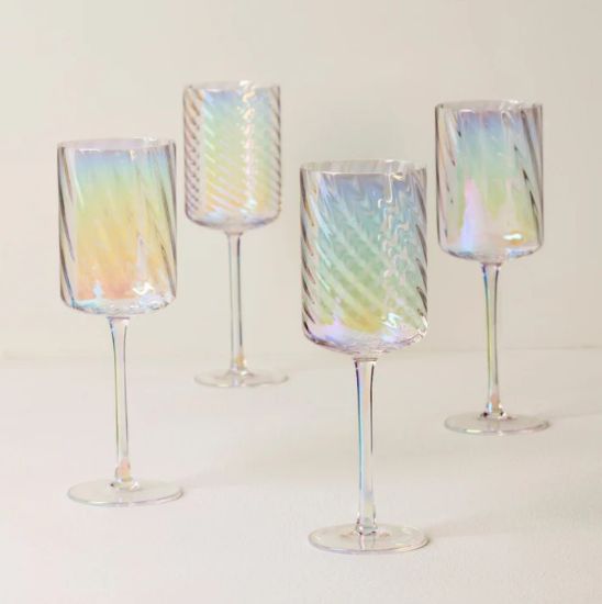 Picture of New White Wine Glasses, Set of 4
