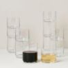 Picture of New Stackable Clear Glass Set, Set of 12