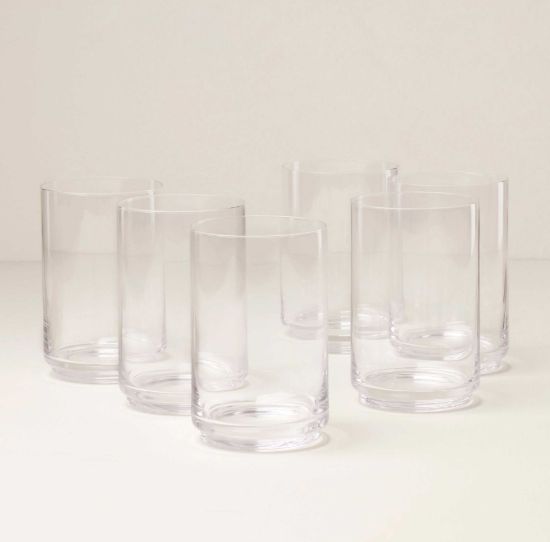 Picture of New Clear Cooler Glasses, Set of 6