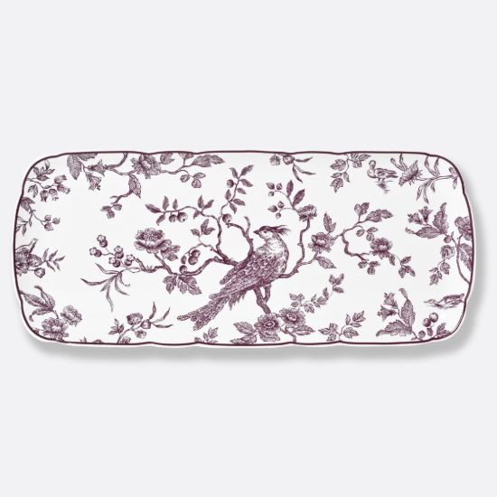 Picture of New Rectangular Cake Platter 15"
