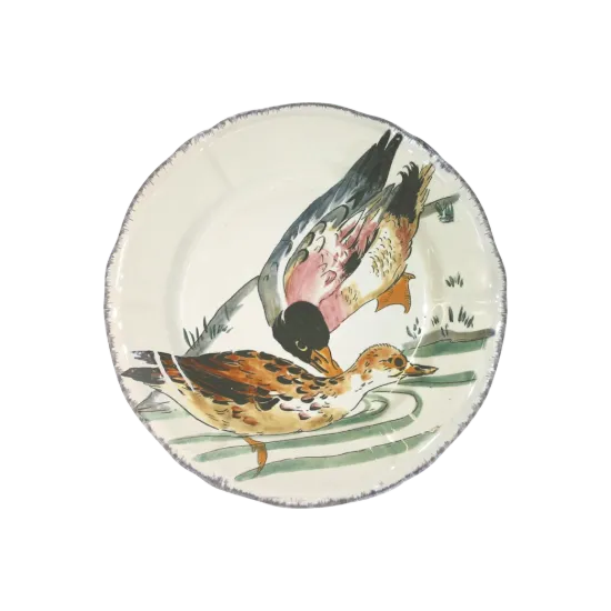 Picture of Dessert Plate 'Mallards'