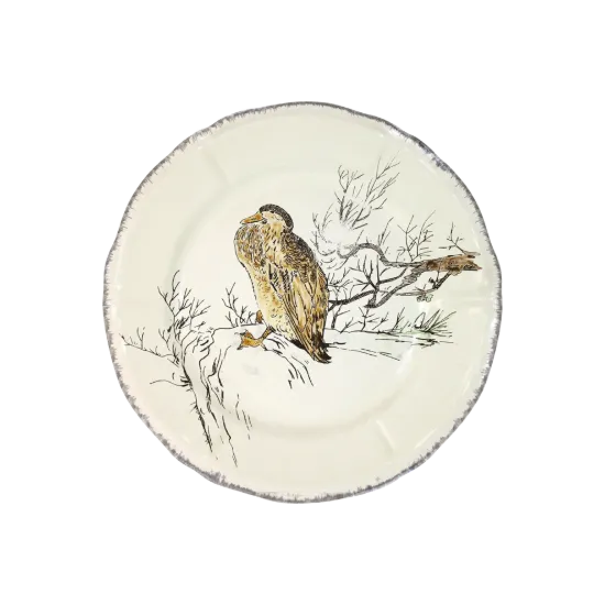 Picture of Dessert Plate 'Brown Duck'