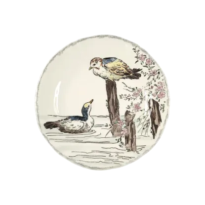 Picture of Dessert Plate 'Long-Tailed Ducks'