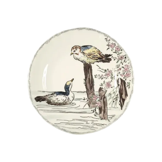 Picture of Dessert Plate 'Long-Tailed Ducks'