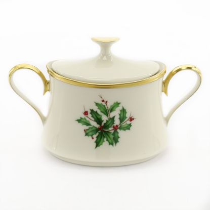 Picture of Oval Sugar Bowl with Lid