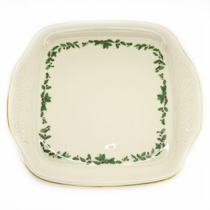 Picture of Square Handled Cake Plate