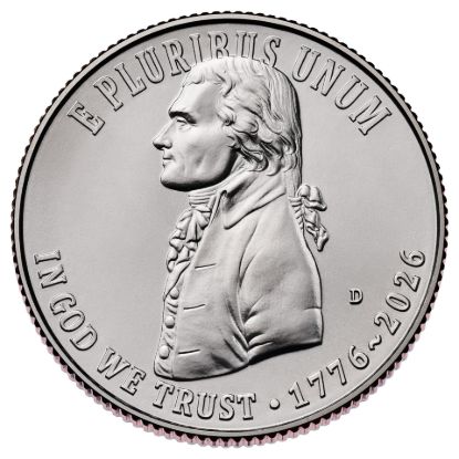Picture of 2026 semi quincentennial quarter rolls