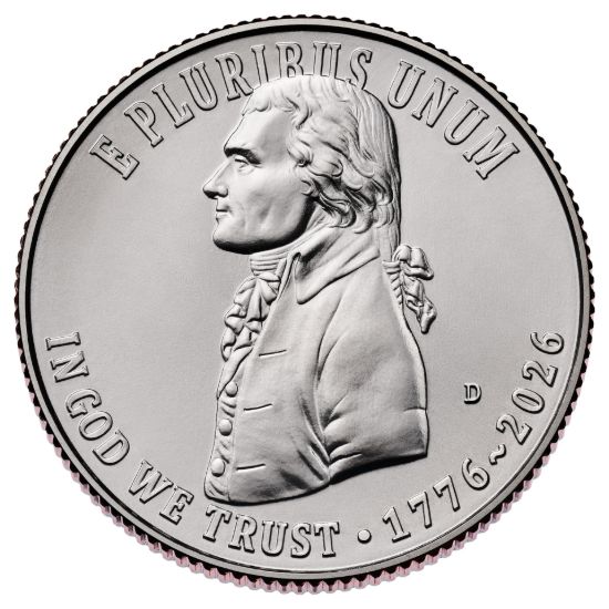 Picture of 2026 semi quincentennial quarter rolls