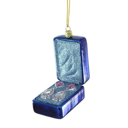 Picture of New Jeweled Earrings in Box Ornament