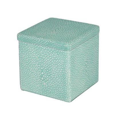 Picture of Samurai Turquoise 'Shagreen' Box with Cover